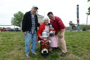 Community Volunteers Join In Fairfield Fire Hydrant Painting Project