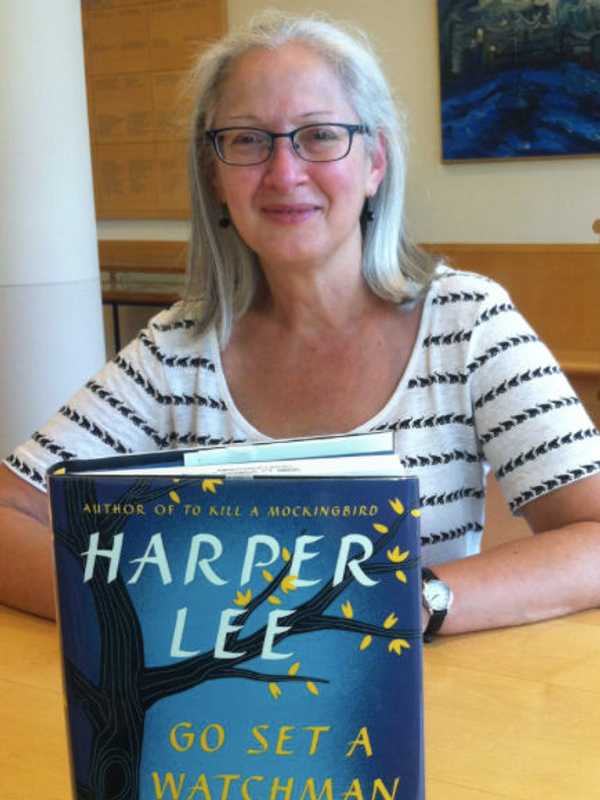 Readers Line Up At Greenwich Library To Read Harper Lee's New Book