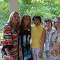 <p>Left to right: Outreach Committee members Jackie Holtzer, Lauren Greene, Barbara Jacobi, Diane Anderson, Jackie Holzinger and Maria Bilotta</p>