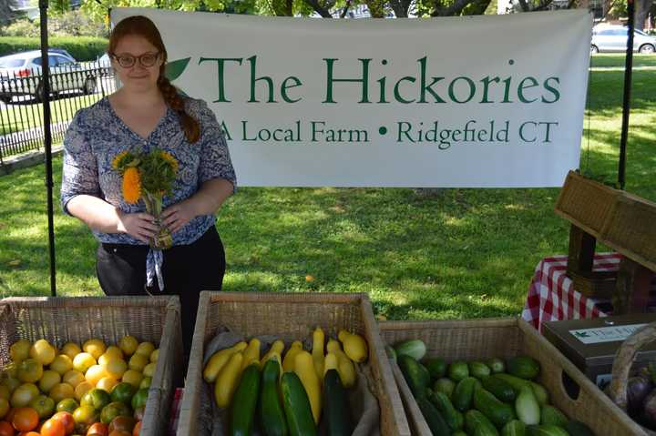 The Hickories is a local farm that takes part in the Ridgefield Farmers Market. 