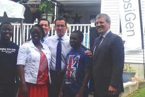 Bridgeport Family Puts Spotlight On Solar Panels In Tour With Malloy 