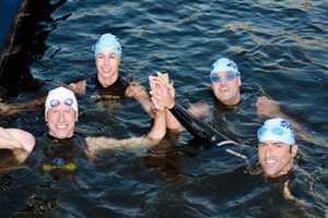 Bridgeport Celebration Cheers On SWIM Across The Sound Event