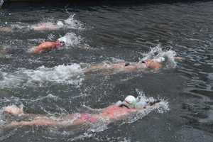 Fairfield Swimmers Tackle Sound To Fight Cancer