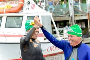 Swim Across The Sound Supporters Invited To Captain's Cove In Bridgeport