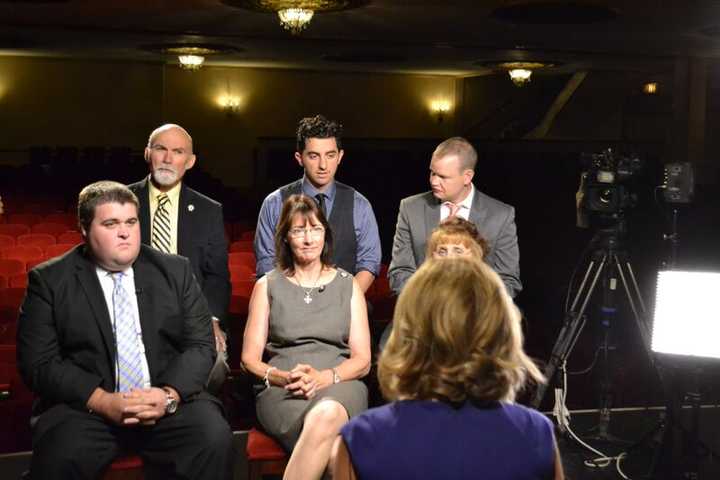 Panelists discuss Donald Trump at Stamford&#x27;s Palace Theater.