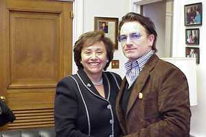 Bono Gives Rep. Lowey Of Harrison A Shout-Out At U2 Concert