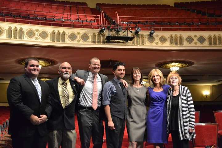 The panelists with CNN Anchor Alisyn Camerota, second from right.