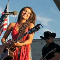 <p>Yorktown resident and Lakeland High grad Jessica Lynn thrilled her hometown fans with a free show at the Peekskill riverfront.</p>