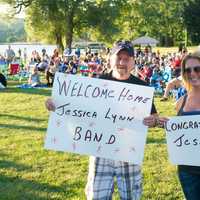 <p>A big crowd came out Wednesday night to see Jessica Lynn perform at the Peekskill riverfront.</p>