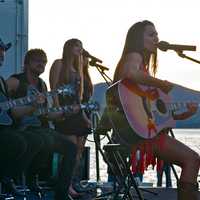 <p>Jessica Lynn wows the crowd with a two-hour free performance Wednesday night in Peekskill.</p>