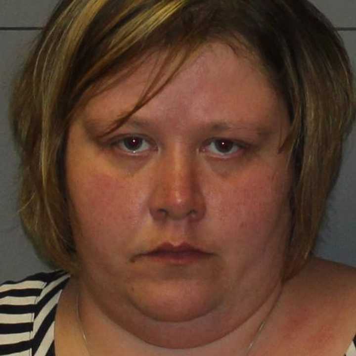 Denise Pimentel, of New Fairfield, was arrested for grand larceny. 