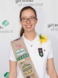 Wilton Girl Scout Emma Gosden Gets Gold Award For Historical Scavenger Hunt