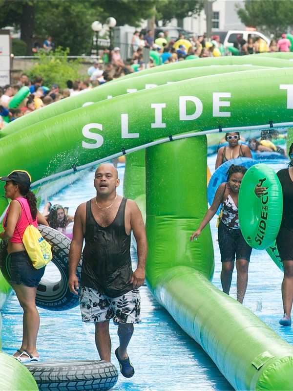 Cars Ticketed, Towed To Clear Street For Stamford's Slide The City Event