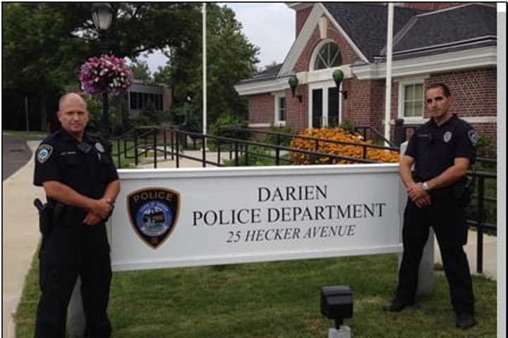 Darien Police Welcome Newest Officer Luis Moura To The Force