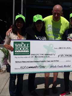 Whole Foods Presents Habitat For Humanity With $13,774 Check