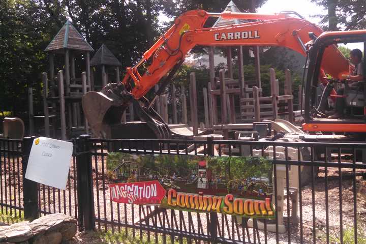 Imagination Station Playground Set To Open In September In Ridgefield