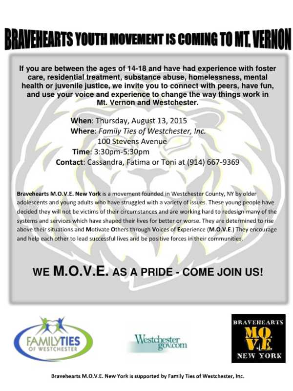 Braveheart's Youth Movement Comes To Mount Vernon