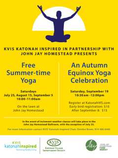 Sign Up For Two Yoga Seminars In Katonah