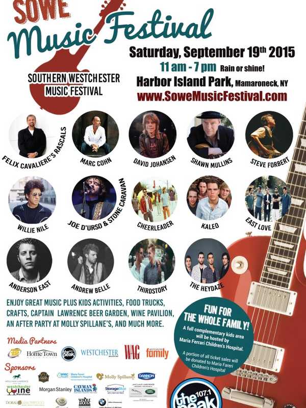 Win Two Tickets To Southern Westchester Music Festival