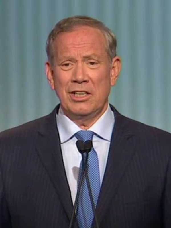 Peekskill Native George Pataki Touts Record As Governor In First Debate
