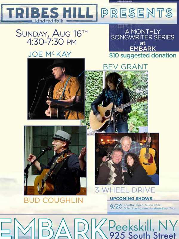 Tribe Hill Presents Monthly Series At Embark Peekskill 