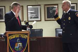 Stamford Swears In 31-Year Veteran As New Assistant Chief Of Police