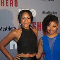 <p>Natalie Paul, left, plays Doreen Henderson, while Dominique Fishback plays Billie Rowan.</p>