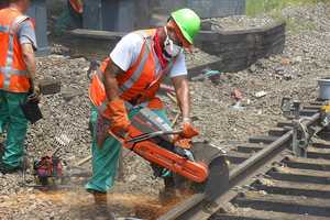 Metro-North Track Work To Close Camp Avenue In Stamford For A Week 