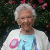 <p>Rose Zieff at her 103rd birthday party.</p>