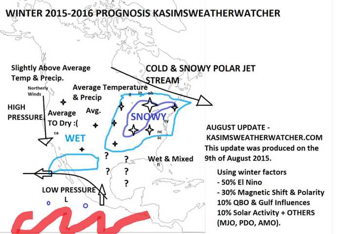 Long-Range Forecasts Predict Cold, Snowy Winter In Putnam County