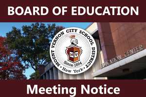Mount Vernon Board Of Education Schedules Meeting