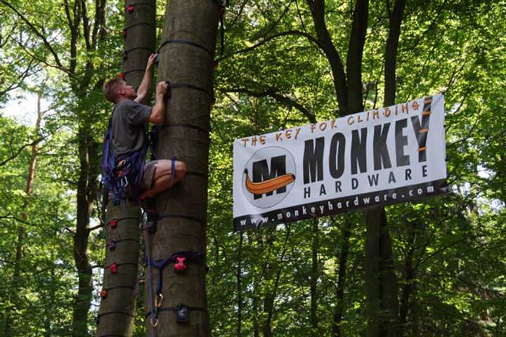 Monkey Grove Feature At Adventure Park Appeals To Rock Wall Climbers