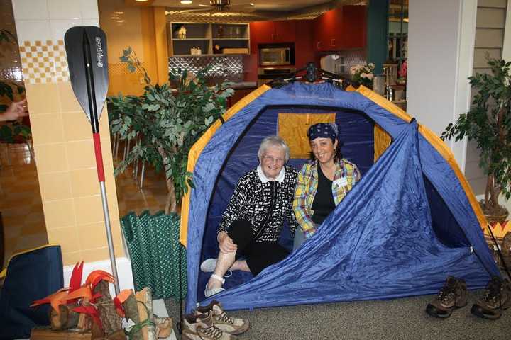 Waveny LifeCare's Adult Day Program Sets Up Camp In New Canaan