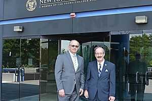 Rep. Engel Visits NY Medical College's Valhalla, Hawthorne Facilities 