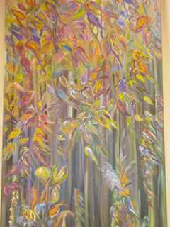 Local Artist's Work Put On Display At Darien Library
