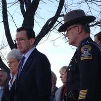 <p>Connecticut Gov. Dannel Malloy and state police Lt. Paul Vance give details about the Newtown shooting at a press conference on Friday. </p>