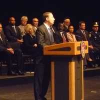 <p>Westchester County Executive Rob Astorino spoke at Friday&#x27;s ceremony along with other Westchester dignitaries.</p>