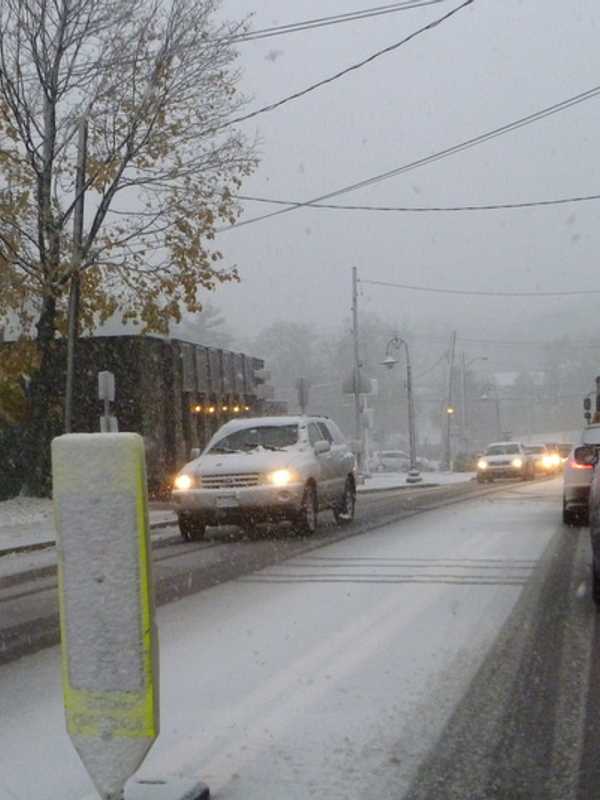 Slippery Roads Cause New Paltz Collision
