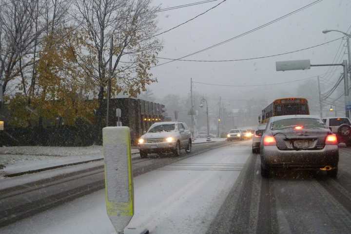 The first storm of the winter season may create dangerous icy roads on area roadways.