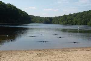 Rain Temporarily Shuts Fairfield's Lake Mohegan