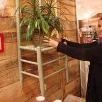 <p>Liz Machette of Refabulous Furnishings loves the atmosphere at the new SoNo Marketplace in Norwalk.</p>