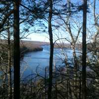 <p>A view of the Saugatuck Reservoir from Trout Brook Valley.</p>