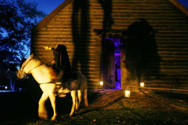 This is a view of the Horseman&#x27;s Hollow last October at Philipsburg Manor in Sleepy Hollow.