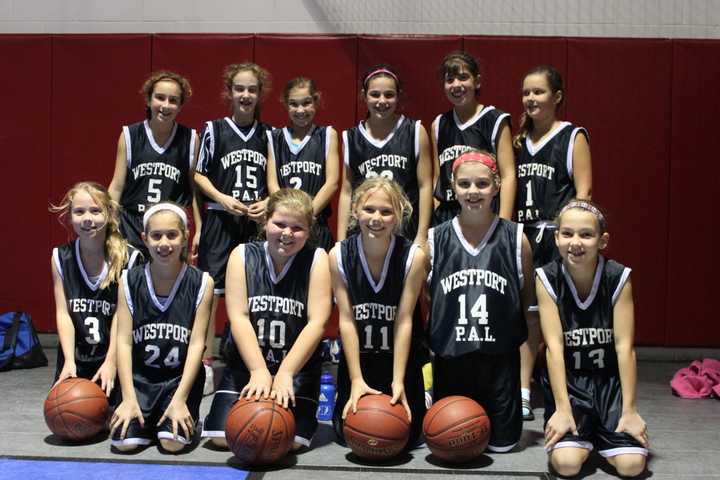 The Westport PAL fifth-grade girls&#x27; basketball team improved to 10-0.