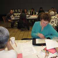<p>Scrabble Master Joe Edley teaches strategies to enthusiasts Wednesday in Scarsdale</p>