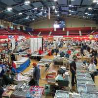 <p>The County Center was transformed into a sea of sports memorabilia this weekend.</p>