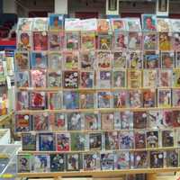 <p>Cards from every sports were available for sale in White Plains.</p>