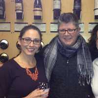 <p>Elyssa Feldman Most of Tarrytown, Roz Zevola of Thornwood and Jane Dubin of Sleepy Hollow attended Rise a Glass Wine Tasting at Grape Expectations to benefit Hopes Door.</p>