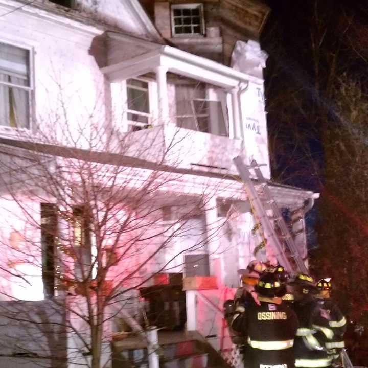 Ossining firefighters reported to a fire Tuesday.