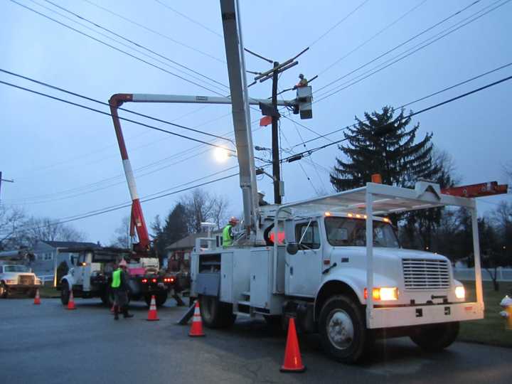 Briarcliff Manor Village Manager Philip Zegarelli credited the DPW crews and Con Edison crews for helping to minimize the damage from Wednesday night&#x27;s storm. 